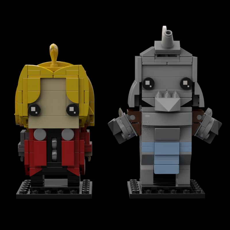 Lego Fullmetal Alchemist Brickheadz Bundle