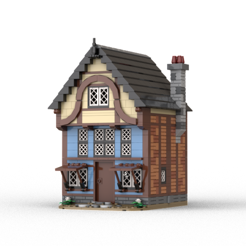 Lego Dutch Medieval Village House