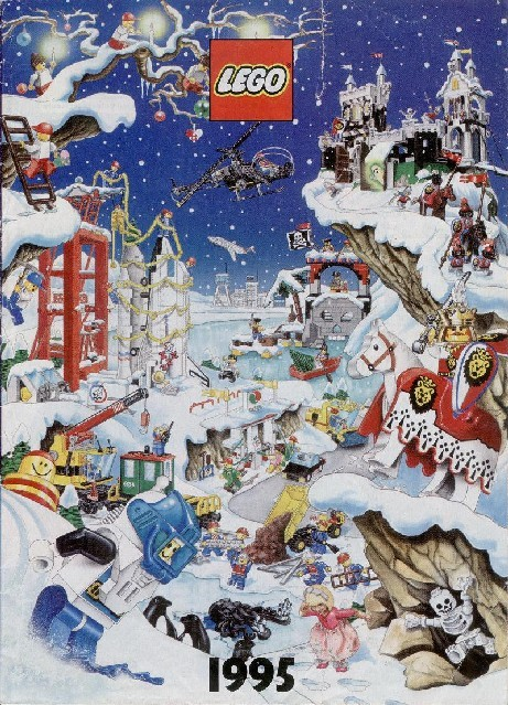 Lego 1995 Medium German Christmas Edition (923.967-D)