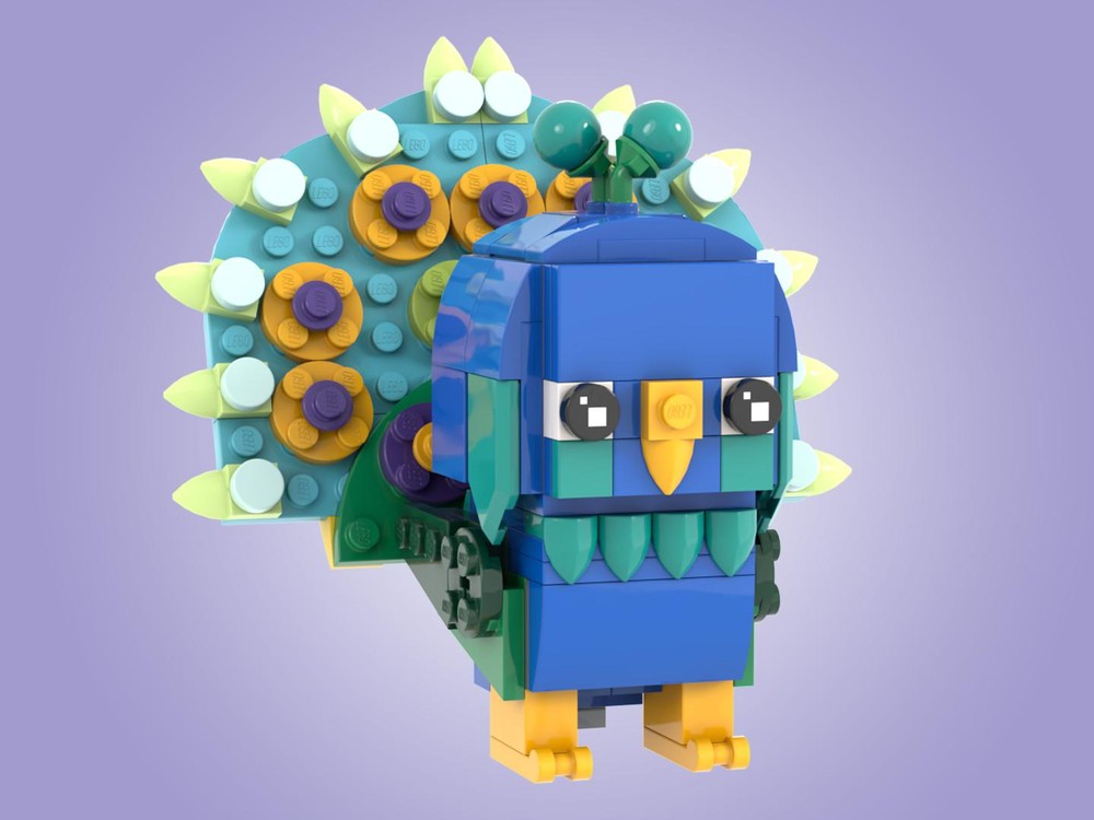 Lego Brickheadz Peacock