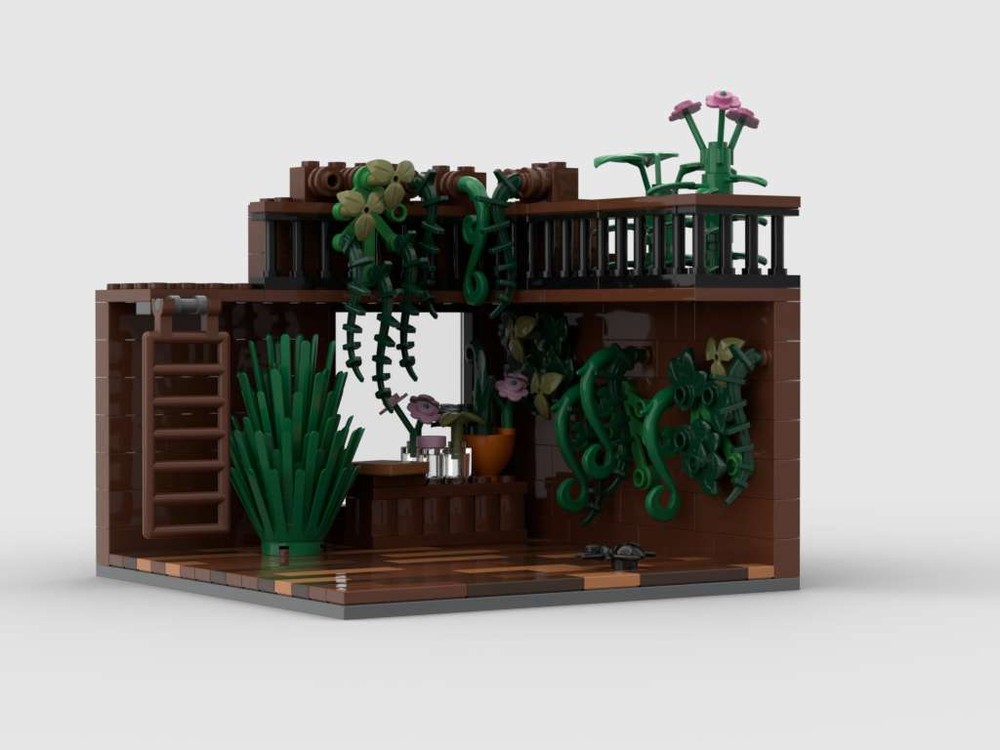 Lego Diorama "Nature wins"