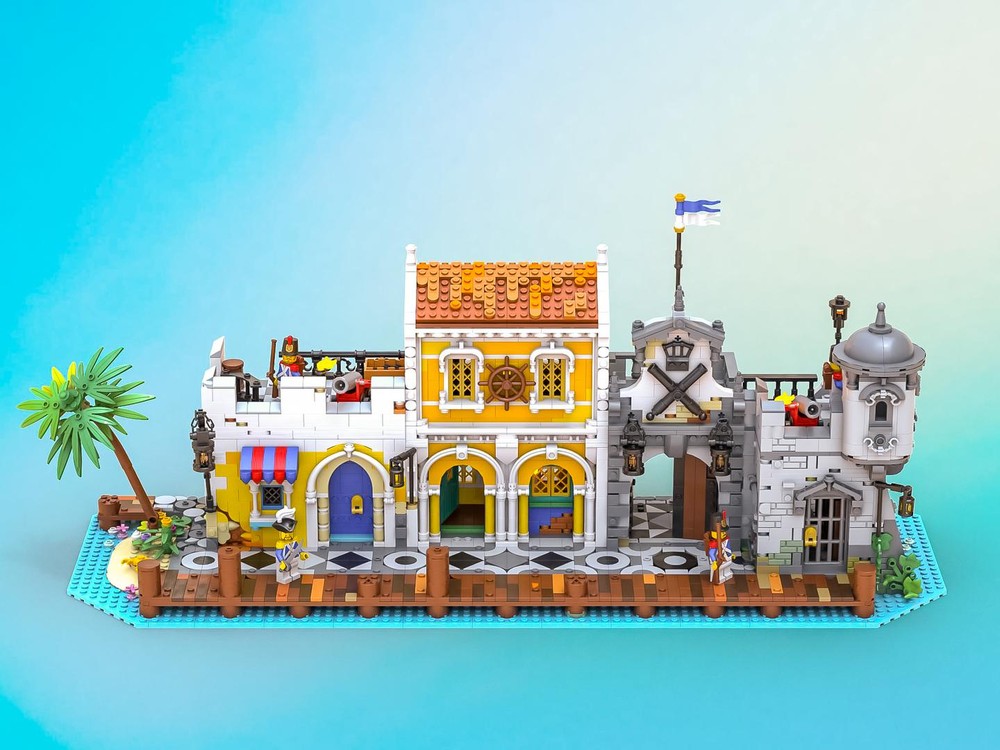 Lego Sleepless Nights Bay - Lagoon Lockup Revisited