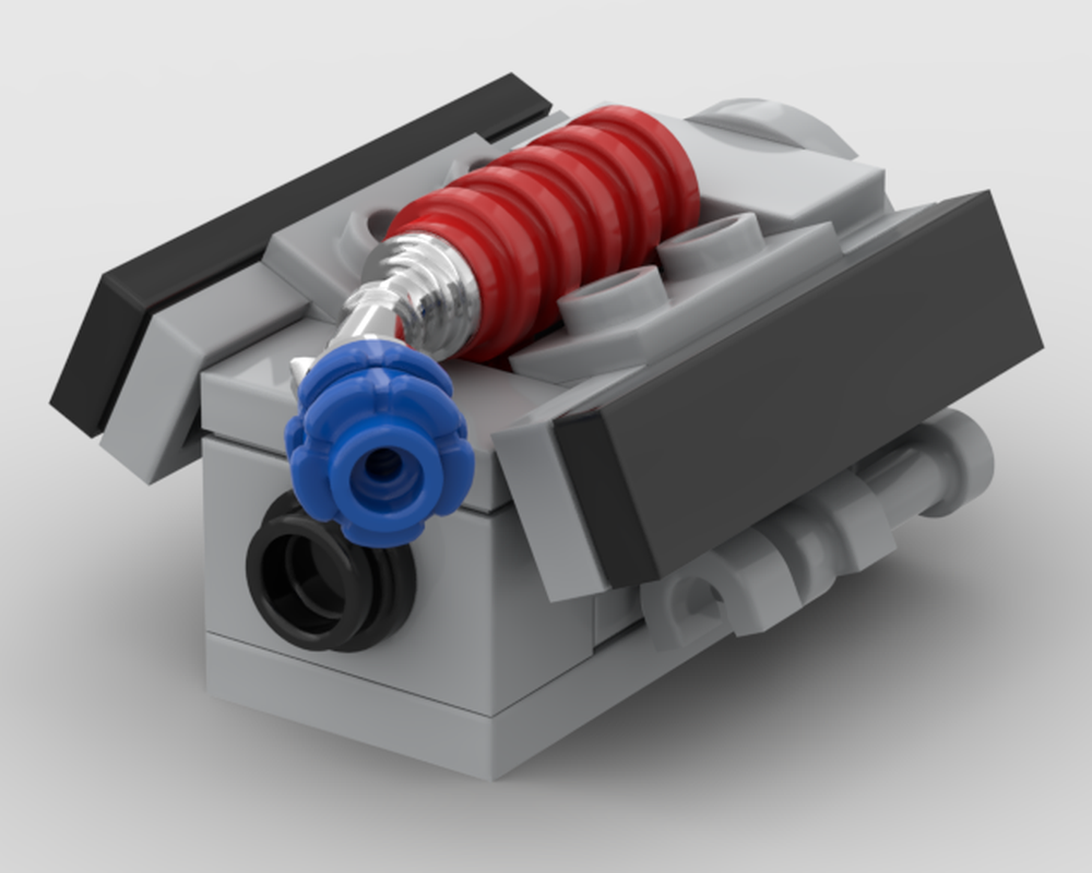 Lego 5.2L Supercharged version of the Voodoo "Predator V8"