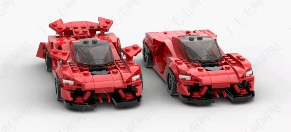 Lego Dodge VGT with spoiler lego speed