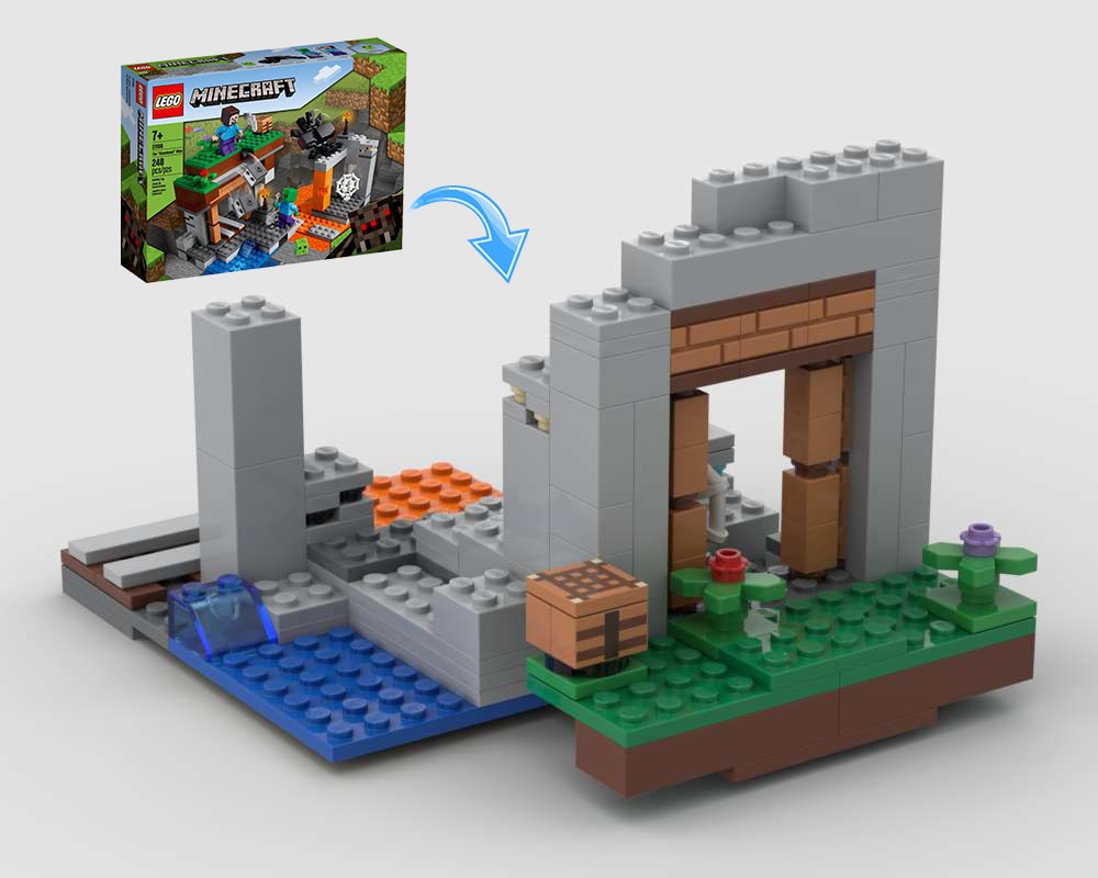 Lego Abandoned Mine 21166 Alternative