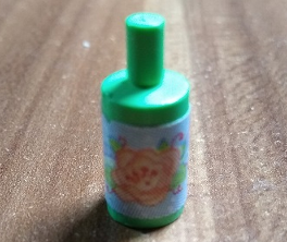Lego Scala Accessories Bottle Simple with Rose Pattern (Sticker) - Set 3242