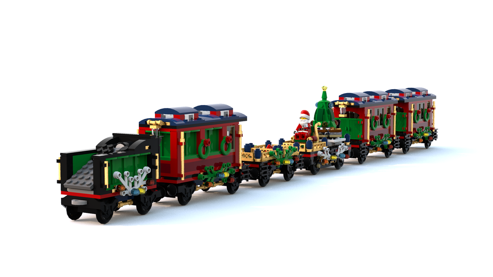 Lego My revisited 10254-1 Winter Holiday Train