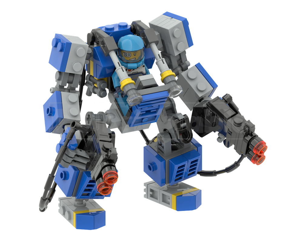 Lego ADU Spitfire Mech Suit