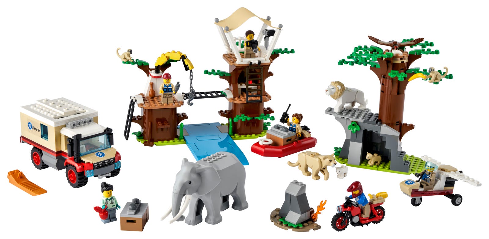 Lego Wildlife Rescue Camp