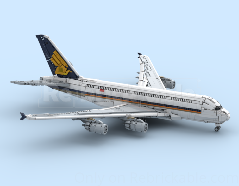 Lego Singapore Airlines A380