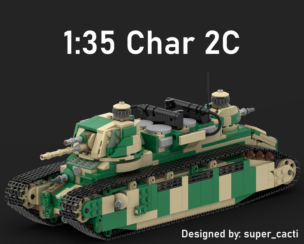 Lego 1:35 Char 2C