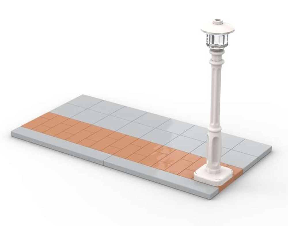 Lego simple sidewalk