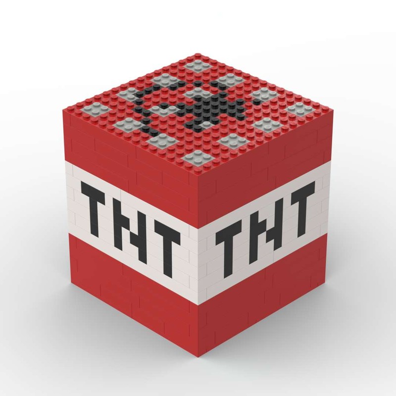 Lego Large Computer Game Style TNT Block