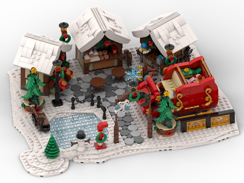 Lego Christmas market