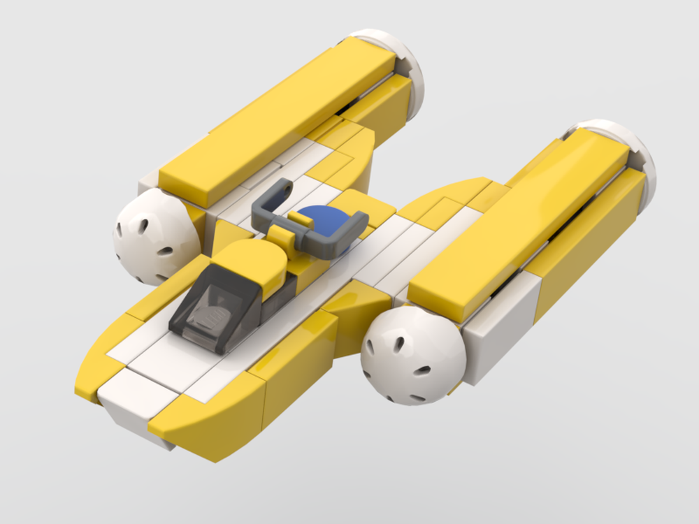 Lego micro scale y wing