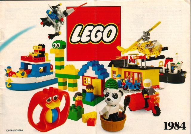 Lego 1984 Medium Spanish / Portuguese / Greek (IB (E-P-Gr) 105784/105884)