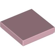 Lego Tile 2 x 2 with Groove / Pink