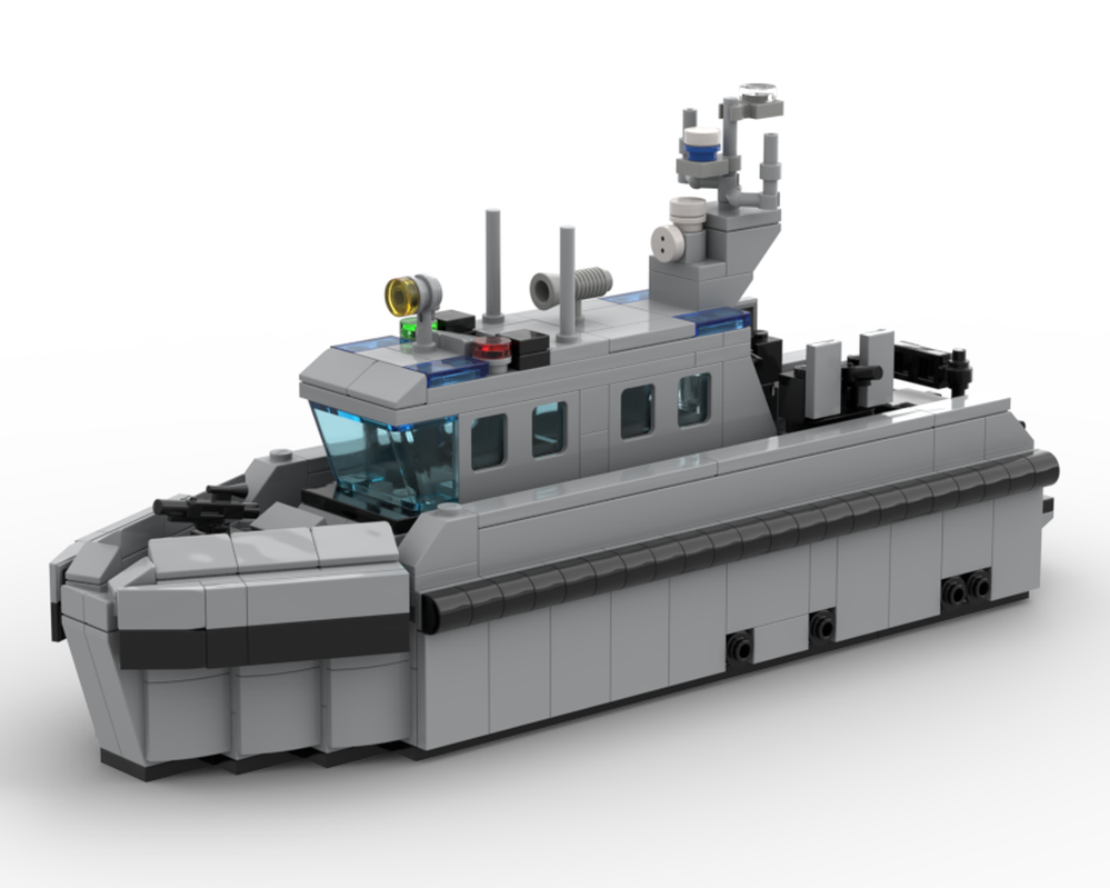 Lego Cutlass Class Royal Navy Patrol Launch (Miniature)