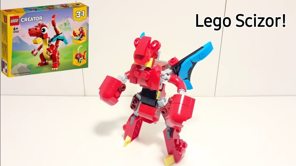 Lego Scizor 31145 Alternate Build/MOC With Video Instructions