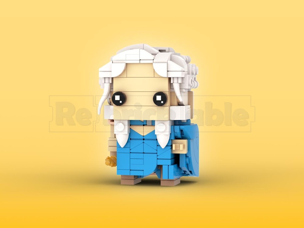 Lego Daenerys Targaryen Brickheadz LEGO MOC - Game of Thrones