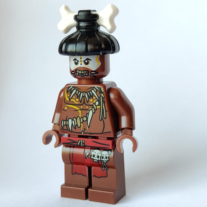 Lego Cannibal with White Face Make-up