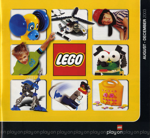Lego 2003 Large UK August - December (422.6141-GB/no prices)