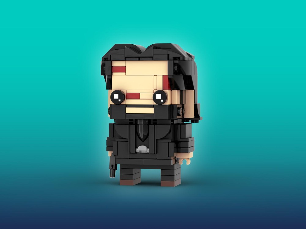 Lego John Wick Brickheadz LEGO MOC - John Wick