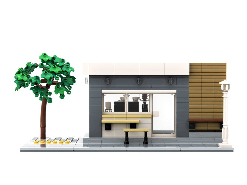 Lego A Mini Coffee Shop