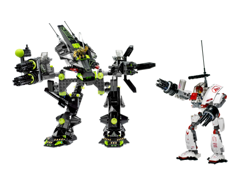 Lego Bridge Walker vs. White Lightning