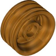 Lego Wheel 30 x 14 / Metallic Gold