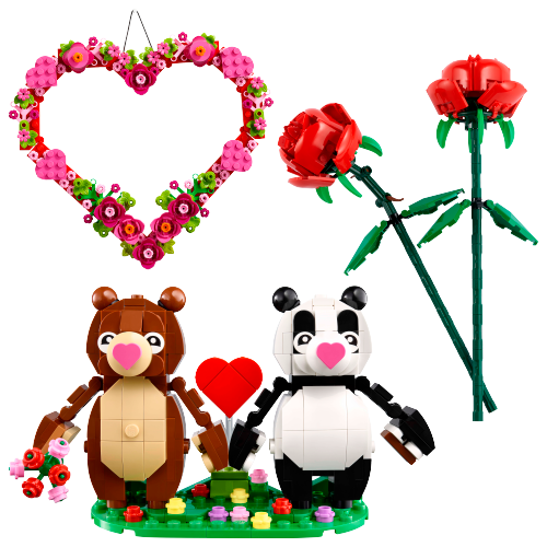 Lego Hearts & Flowers Gift Set