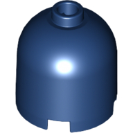 Lego Brick Round 2 x 2 x 1 2/3 Dome Top, Blocked Open Stud / Dark Blue