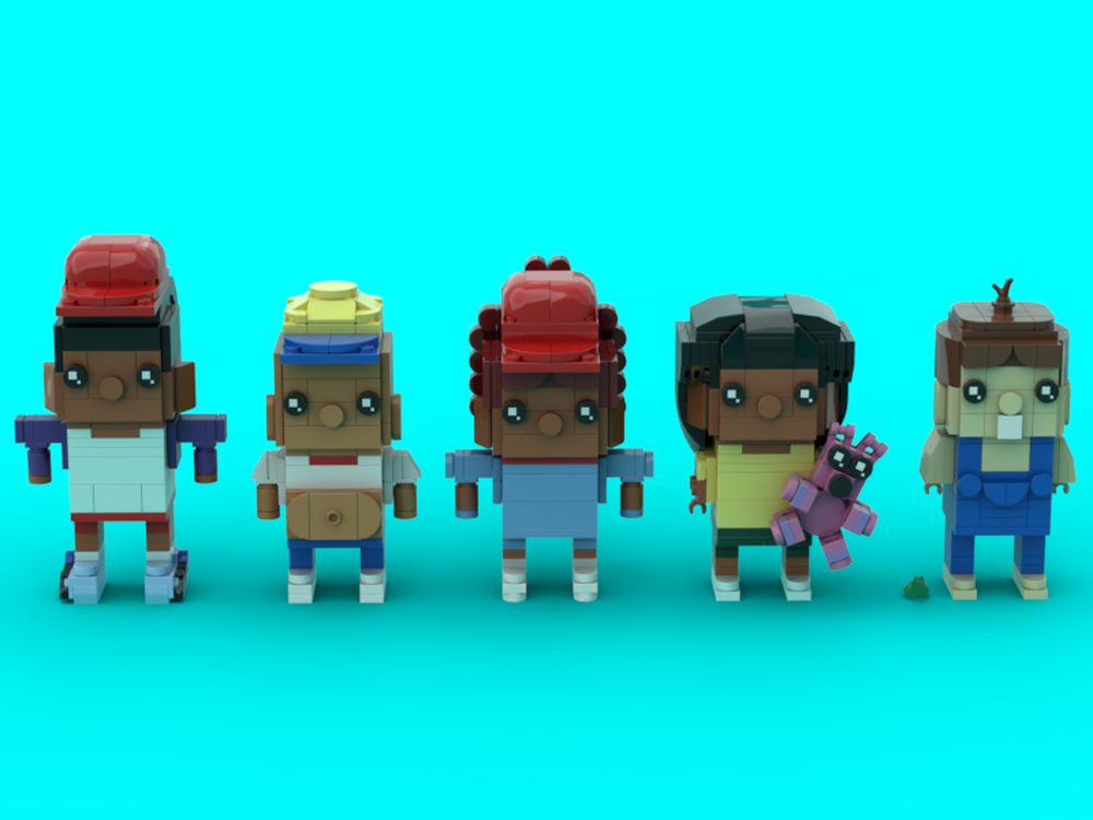 Lego Backyard Sports Series Brickheadz Set 2