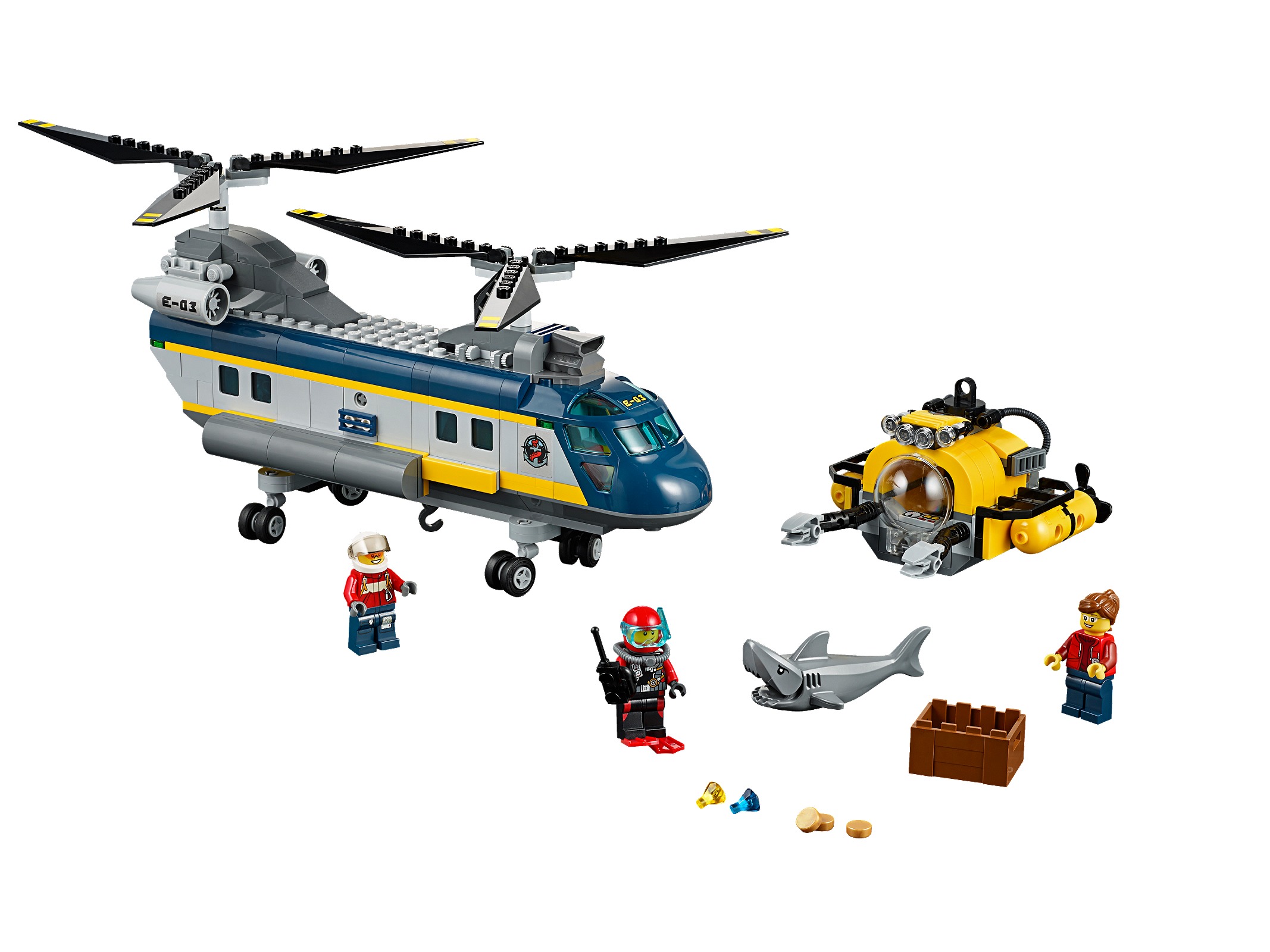 Lego Deep Sea Helicopter