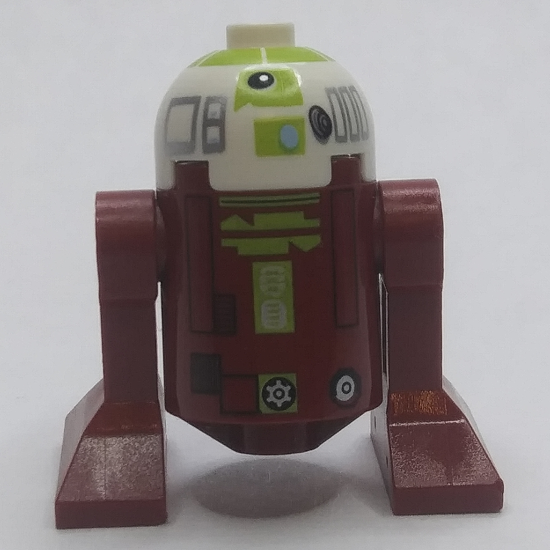 Lego Astromech Droid, R7-A7, Black Rectangles