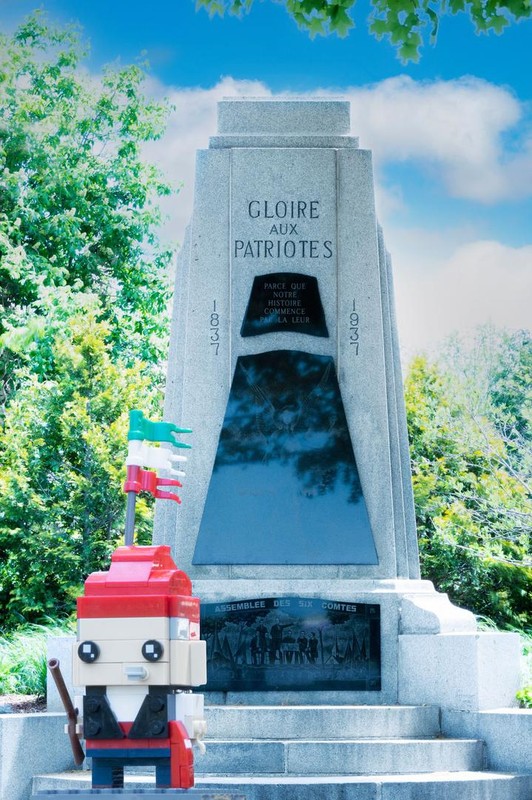 Lego Canadian Patriot