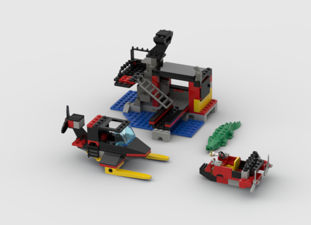 Lego 6563-1 Swamp Hideout