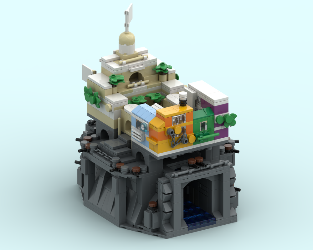 Lego Colorful Fortress