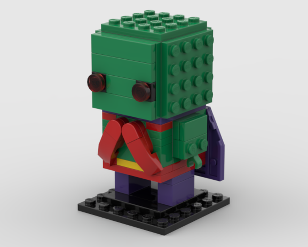 Lego Martian Manhunter Brickhead