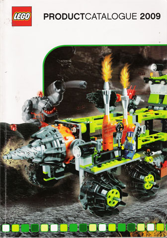Lego 2009 Dealer Large UK Product Catalogue (455.9685-UK)