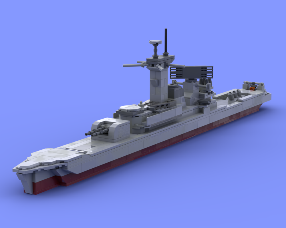 Lego HMS Leander class frigate Type 12I