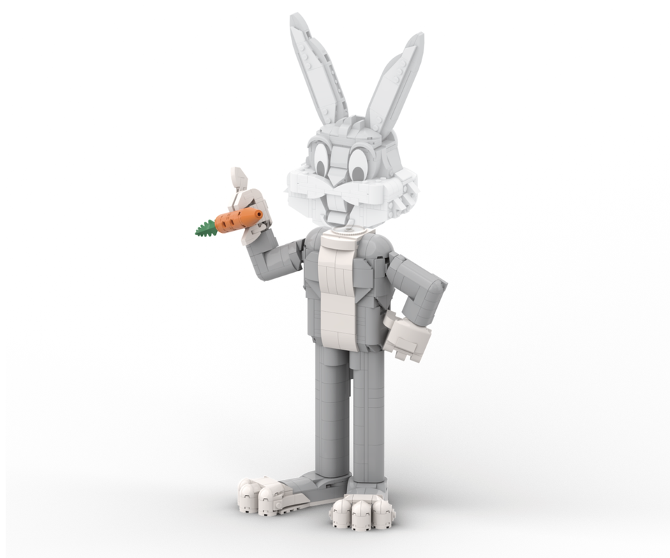 Lego Bugs Bunny (Body only, compatible with 40920 Bugs Bunny Head)