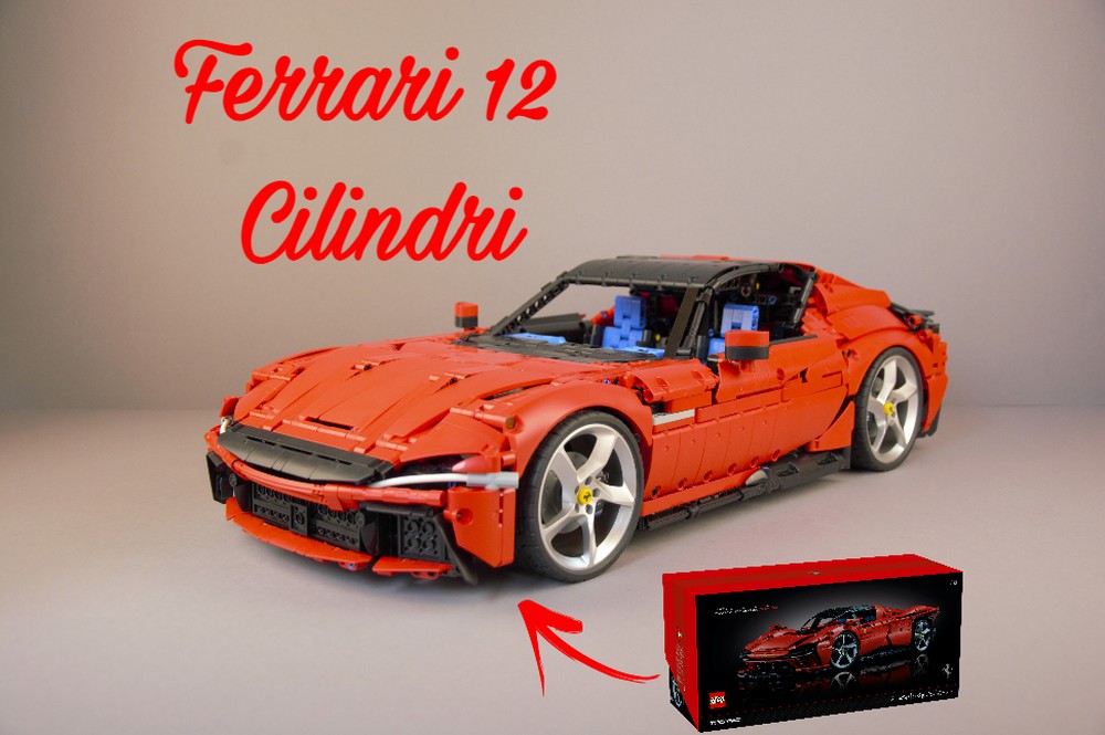 Lego Ferrari 12Cilindri - 1:8 - 42143 B Model