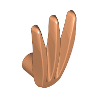 Lego Weapon Bladed Claw Spread / Nougat