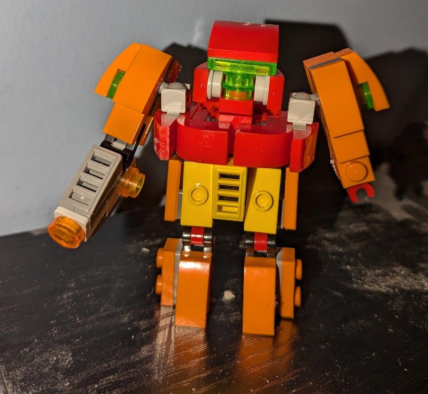 Lego Metroid Samus Aran