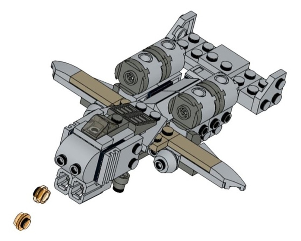 Lego 75321 improved Mini A10 Thunderbolt II
