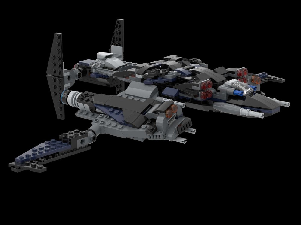 Lego AEF-GA-101 Razorback (Ground Support Spacecraft)