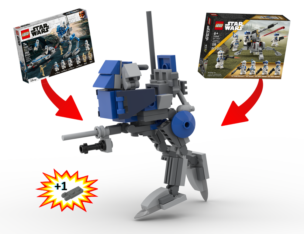 Lego AT-RT 501st Alt Walker
