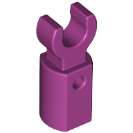 Lego Bar Holder with Clip / Magenta