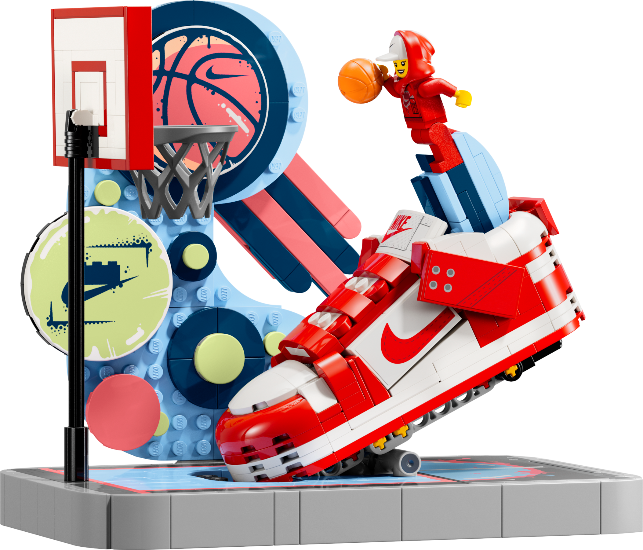 Lego Nike Dunk Trickshot